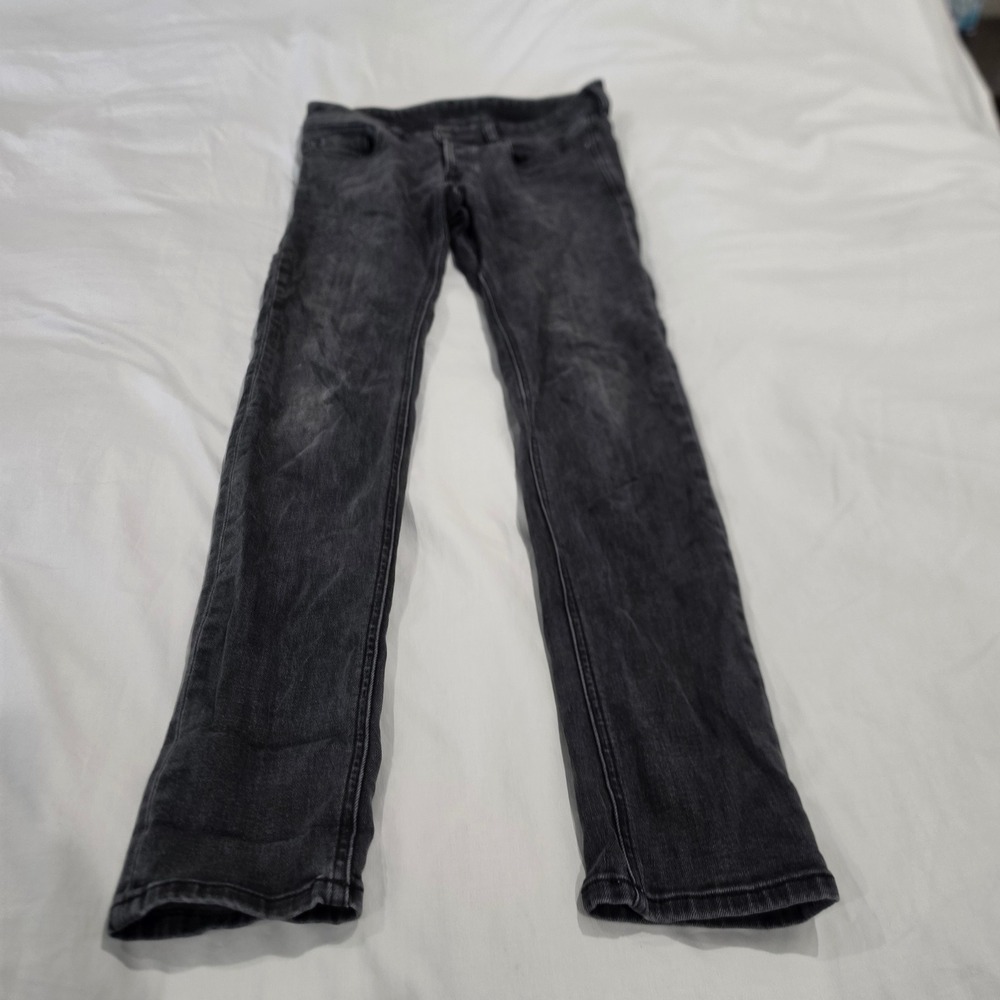 Diesel Industry Jeans Men 29 Black Excellent Slim Straight Stretch Washed Denim